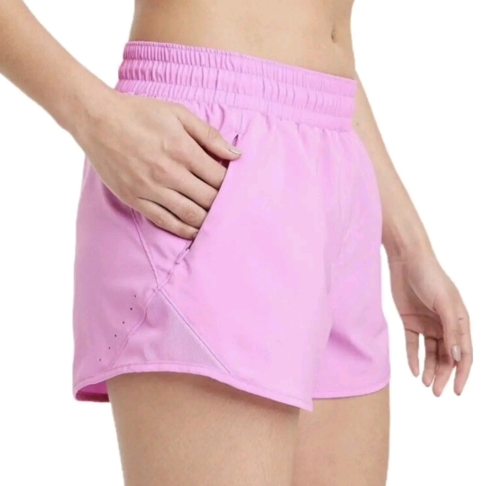 *Mid Rise Flex Stretch Run Shorts Pink XXL NWT
